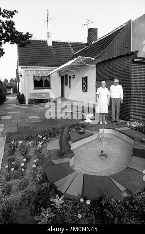 I Pluemers di Dortmund hanno lasciato la loro proprietà, casa e terra, al partito comunista tedesco (DKP) durante la loro vita, 25.06.1976 a Dortmund, Foto Stock