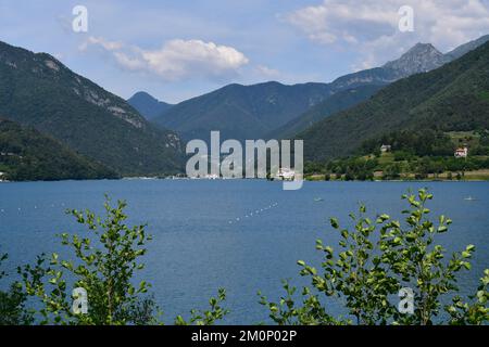 Il Lago di Ledro Foto Stock