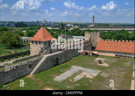 Vecchia fortezza turca Bender a Tighina, Transnistria, Moldavia Foto Stock