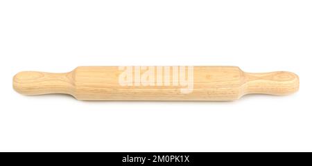 La laminazione di legno pin isolato su sfondo bianco Foto Stock