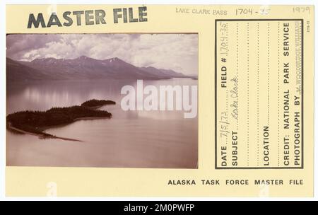 Lago Clark. Alaska Task Force fotografie Foto Stock