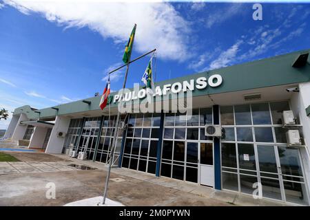 aulo afonso, bahia, brasile - 29 novembre 2022: Vista dell'aeroporto di Paulo Afonso città di Bahia. Foto Stock