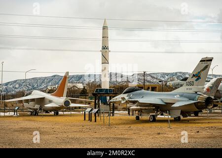 Museo nazionale della scienza nucleare & Storia in Albuquerque, Nuovo Messico Foto Stock