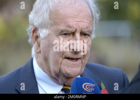 Sir Roger Gale MP (con: North Thanet) a Westminster, il giorno in cui Rishi Sunak divenne leader del partito conservatore. 24th ottobre 2022 Foto Stock