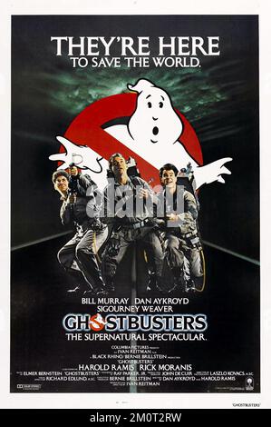 Poster Ghostbusters Foto Stock