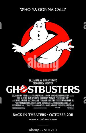 Poster del film Ghostbusters Foto Stock
