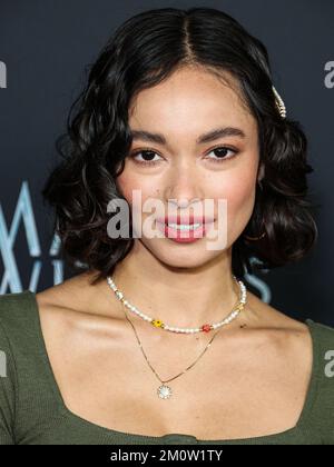 Hollywood, Stati Uniti. 07th Dec, 2022. HOLLYWOOD, LOS ANGELES, CALIFORNIA, USA - 07 DICEMBRE: Dani Oliveros arriva alla Los Angeles Premiere di AMC Networks 'Anne Rice's Mayfair Witches' che si tiene presso l'Harmony Gold Theater il 7 dicembre 2022 a Hollywood, Los Angeles, California, Stati Uniti. (Foto di Xavier Collin/Image Press Agency) Credit: Image Press Agency/Alamy Live News Foto Stock