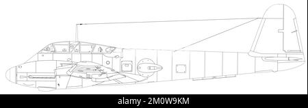 Messerschmitt Me 210A-1 Foto Stock