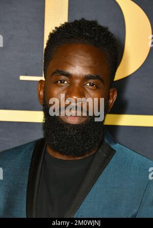 Los Angeles, California. 7th Dec, 2022. Jimmy Akingbola al Best Man: The Final Chapters Premiere all'Hollywood Athletic Club di Los Angeles, California, il 7 dicembre 2022. Credit: Koi Sojer/Snap N' U/Media Punch/Alamy Live News Foto Stock