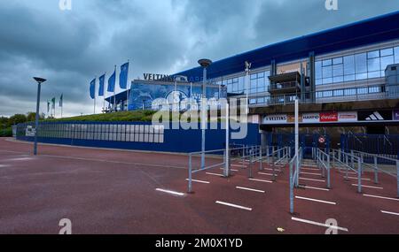 Visita Veltins Arena - il parco giochi ufficiale del FC Schalke 04 Foto Stock