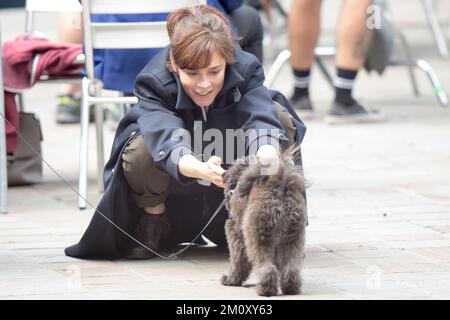 Anna Friel film Marcella Foto Stock