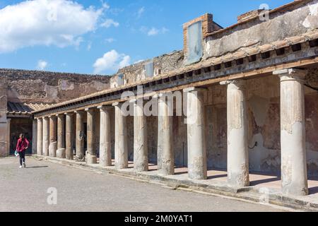 Terme Stabiane (Terme Stabiane), Antica Città di Pompei, Pompei, Città Metropolitana di Napoli, Regione Campania, Italia Foto Stock