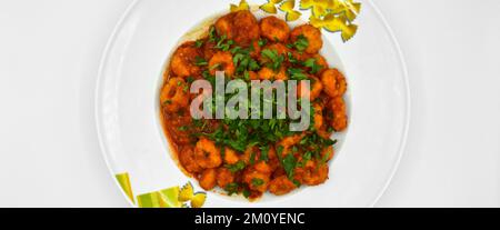 Polpette di Fellah con prezzemolo fatto in casa da piatti tradizionali della cucina turca con una bella presentazione Foto Stock