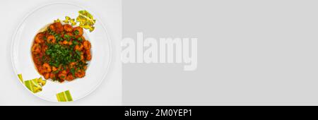 Polpette di Fellah con prezzemolo fatto in casa da piatti tradizionali della cucina turca con una bella presentazione Foto Stock