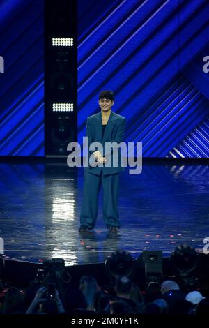 Milano, Italia. 08th Dec, 2022. Milano, finale di X-Factor al Forum di Assago - Linda Credit: Independent Photo Agency/Alamy Live News Foto Stock