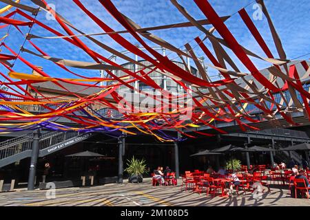 Coaldops yard, Kings Cross sviluppo, vendita al dettaglio, intrattenimento, negozi, Negozi , Londra, Inghilterra, Regno Unito, N1C 4DH Foto Stock