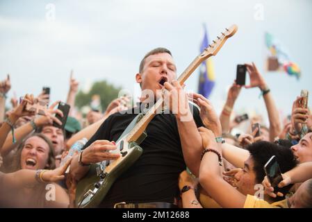 Austin City Limits - Cage the Elephant in concerto Foto Stock