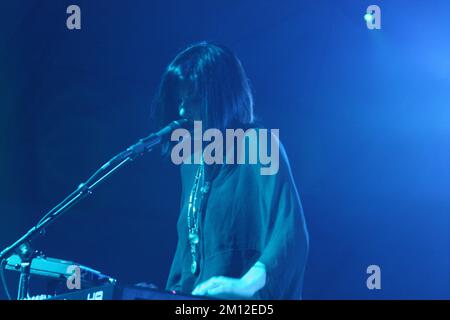 Il Bonnaroo Music and Arts Festival - Phantogram in concerto Foto Stock