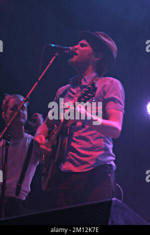 Il Bonnaroo Music and Arts Festival - i Lumineers in concerto Foto Stock