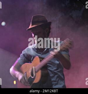 Il Bonnaroo Music and Arts Festival - i Lumineers in concerto Foto Stock