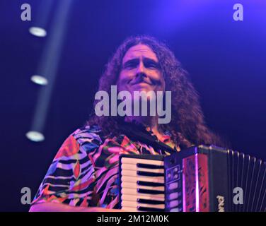 Il Bonnaroo Music and Arts Festival - Weird al in concerto Foto Stock