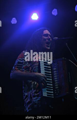 Il Bonnaroo Music and Arts Festival - Weird al in concerto Foto Stock