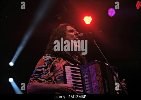 Il Bonnaroo Music and Arts Festival - Weird al in concerto Foto Stock