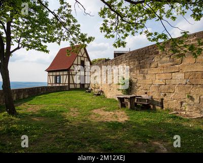 Castello di Königsberg, Contea di Haßfurt, bassa Franconia, Baviera, Germania Foto Stock