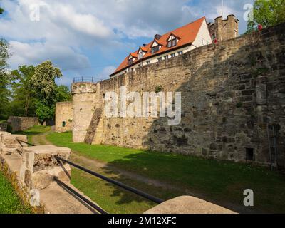 Castello di Königsberg, Contea di Haßfurt, bassa Franconia, Baviera, Germania Foto Stock