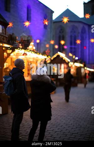 Mercatino di Natale 2022 a Soest. Foto Stock