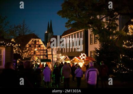 Mercatino di Natale 2022 a Soest. Foto Stock