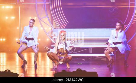 17 agosto 2022 - RuPaul's Drag Race: Werq the World Tour 2022 alla FirstOntario Concert Hall, Hamilton, Ontario, Canada. (Credit Image: © Brent Perniac/AdMedia via ZUMA Press Wire) Foto Stock