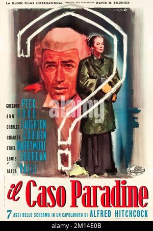 IL CASO PARADINE (1947), diretto da ALFRED HITCHCOCK. Credit: SELZNICK INTERNATIONAL/ASSOC ARTISTS / Album Foto Stock