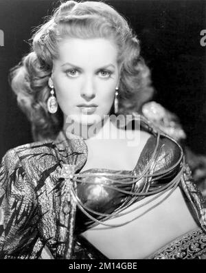 MAUREEN o'HARA a SINBAD, IL MARINAIO (1947), diretto da RICHARD WALLACE. Credito: RKO / Album Foto Stock