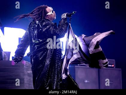 Skindred in concerto al Gelredome Dicembre 2022 Arnhem Holland vvvbvanbree foto Foto Stock