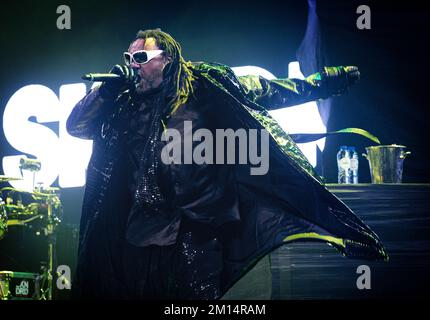 Skindred in concerto al Gelredome Dicembre 2022 Arnhem Holland vvvbvanbree foto Foto Stock