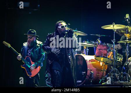 Skindred in concerto al Gelredome Dicembre 2022 Arnhem Holland vvvbvanbree foto Foto Stock