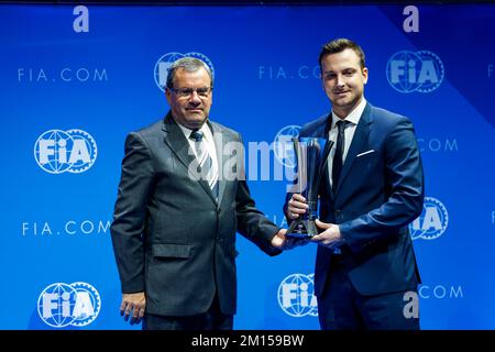 Bologna, Italia. 10th Dec, 2022. Nel corso della premiazione FIA 2022 - cerimonia Karting a Palazzo Re Enzo, il 10 dicembre 2022 a Bologna - Foto Julien Delfosse / DPPI Credit: DPPI Media/Alamy Live News Foto Stock