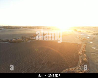 Cherwell Valley Business Park. Twyford Mill Aerial foto. Northamptonshire. Inghilterra. REGNO UNITO Foto Stock