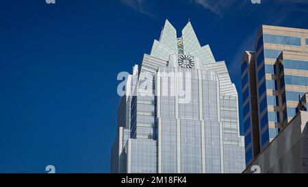 Frost Bank Tower a Austin - AUSTIN, STATI UNITI - 31 OTTOBRE 2022 Foto Stock