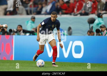 Al Khor, Qatar. 10th Dec, 2022. Kylian Mbappe (fra) Calcio : Coppa del mondo FIFA Qatar 2022 Quarter-finale di incontro tra Inghilterra 1-2 Francia allo Stadio al Bayt di al Khor, Qatar . Credit: Mutsu Kawamori/AFLO/Alamy Live News Foto Stock
