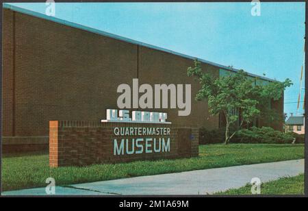 U. S. Army Quartermaster Museum, Fort Lee, Virginia , Gallerie e musei, strutture militari, Tichnor Brothers Collection, cartoline degli Stati Uniti Foto Stock