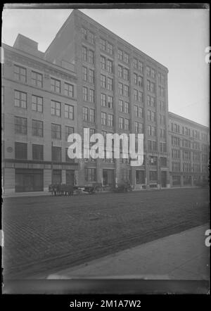Unidentified , impianti industriali, strade, Boston Wharf Company Collection Foto Stock