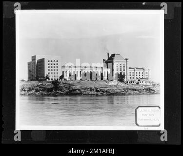 US Naval carcere, cantiere navale, Portsmouth, NH , Prisons, Prigione navale DEGLI STATI UNITI. Fotografie del primo Distretto Navale Foto Stock