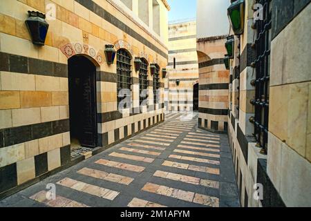 Al Azem Palace (Palazzo di AS'ad, Pasha al-'Azm) Damasco, Siria Foto Stock