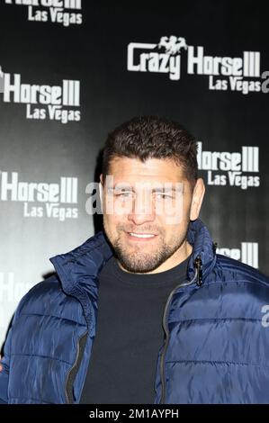 Las Vegas, Nevada, Stati Uniti. 10th Dec, 2022. Famoso titolo UFC Challenger NICK DIAZ ospita UFC 282 Viewing Party Crazy Horse 3 Las Vegas, NV 10 dicembre 2022 Credit: ENT/Alamy Live News Credit: ENT/Alamy Live News Foto Stock