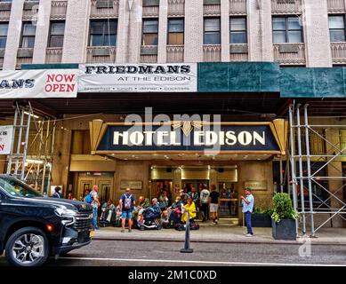 Hotel Edison a Manhattan Foto Stock