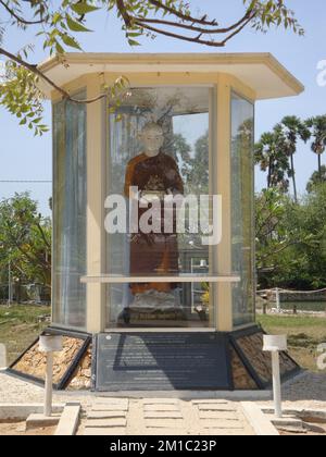 Il Dambakola Patuna è un antico porto situato nel nord di Jaffna con una lunga storia che risale ai primi giorni del buddismo in Sri Lanka. Foto Stock