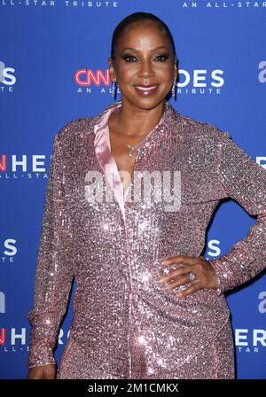 New York City, Stati Uniti. 11th Dec, 2022. Holly Robinson Peete partecipa ai CNN Heroes All Star Tributes presso l'American Museum of Natural History di New York City, NY, USA il 11 dicembre 2022. Foto di Charles Guerin/ABACAPRESS.COM Credit: Abaca Press/Alamy Live News Foto Stock