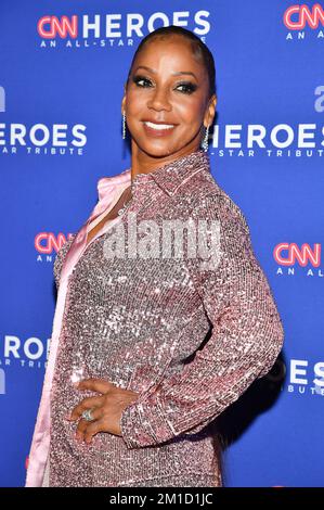 Holly Robinson Peete partecipa all'annuale 16th CNN Heroes: An All-Star Tribute, che si tiene presso l'American Museum of Natural History di New York, NY, il 11 dicembre 2022. (Foto di Anthony Behar/Sipa USA) Foto Stock